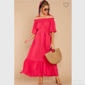 Red Dress Boutique Fuchsia Pink Maxi Dress